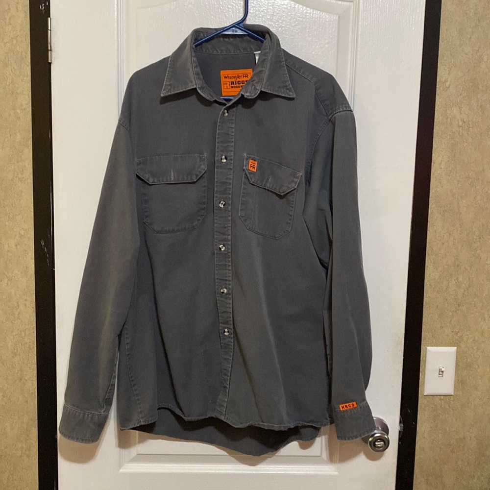 Wrangler FR mens work shirt